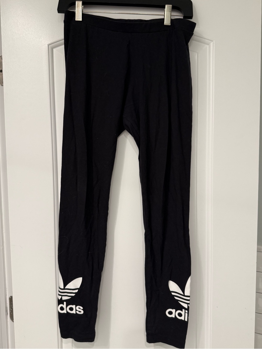 Adidas Black Logo Leggings